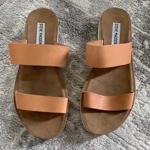 STEVE MADDEN Double Strap Trendy Slide